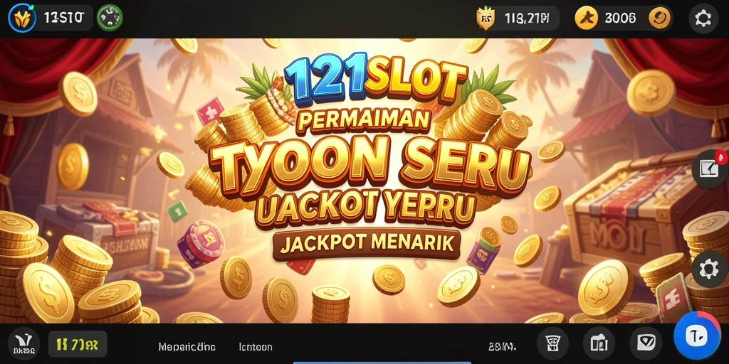 Screenshot utama 1121SLOT menunjukkan gameplay mesin slot yang menarik.