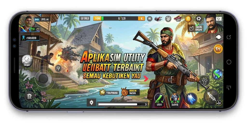 Tampilan antarmuka aplikasi 8II yang intuitif dan menarik.