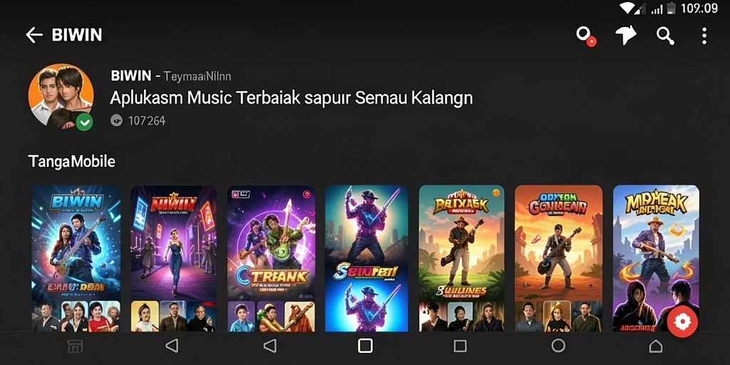 Tampilan gameplay <strong>BIWIN</strong> yang dinamis dan interaktif.