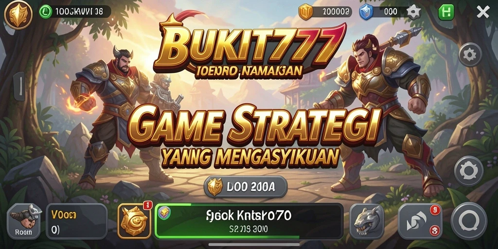 Tangkapan layar gameplay BUKIT777 dengan aksi seru dan strategi mendalam.