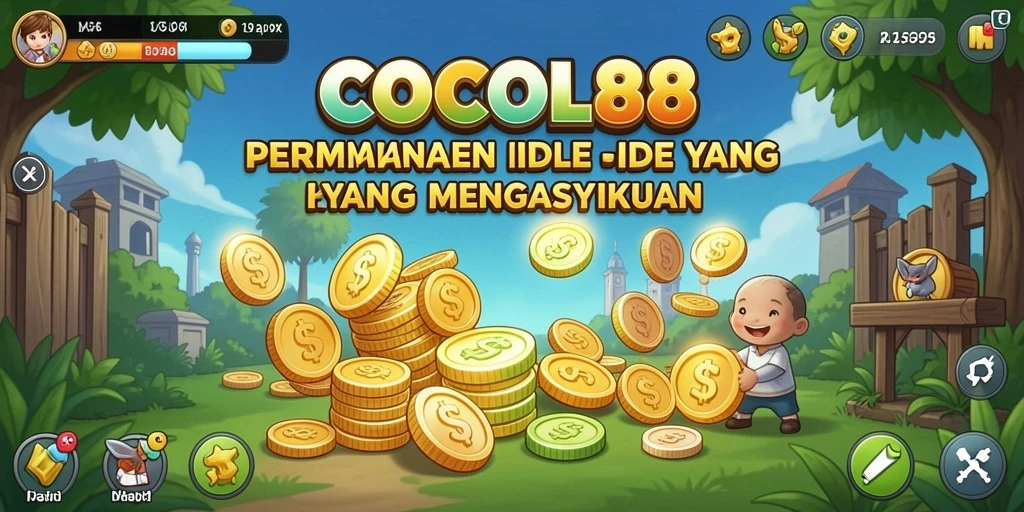 Tampilan gameplay COCOL88 dengan elemen Idle yang menarik.