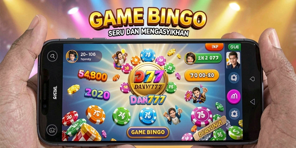 Tampilan gameplay Bingo yang seru dan interaktif di DAN777.