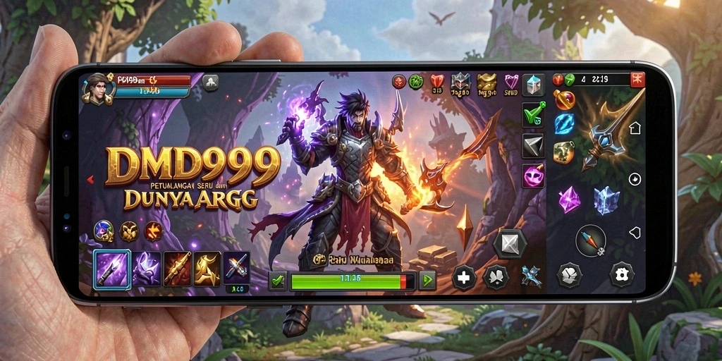 Menampilkan pertarungan seru dalam permainan DMD999.