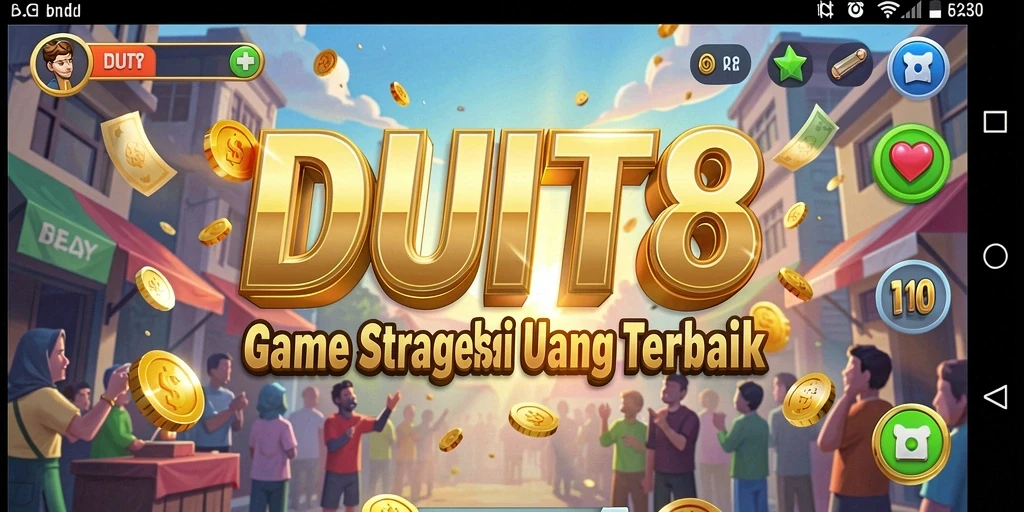 Tampilan menarik dari gameplay strategi penghasil uang.