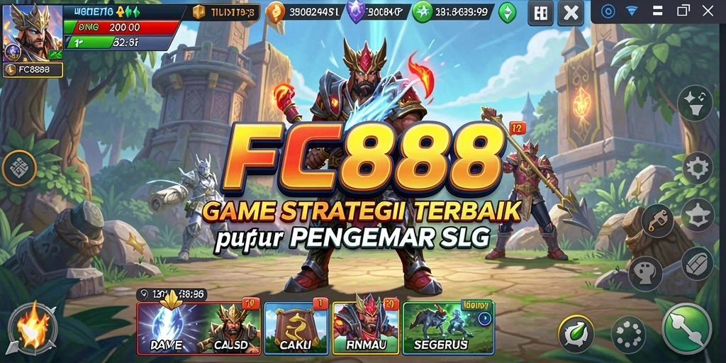 Tampilan gameplay FC888 yang menarik dan mendebarkan.