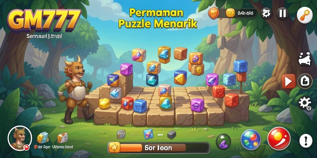 Tampilan gameplay menarik dari GM777 yang menantang pemain.