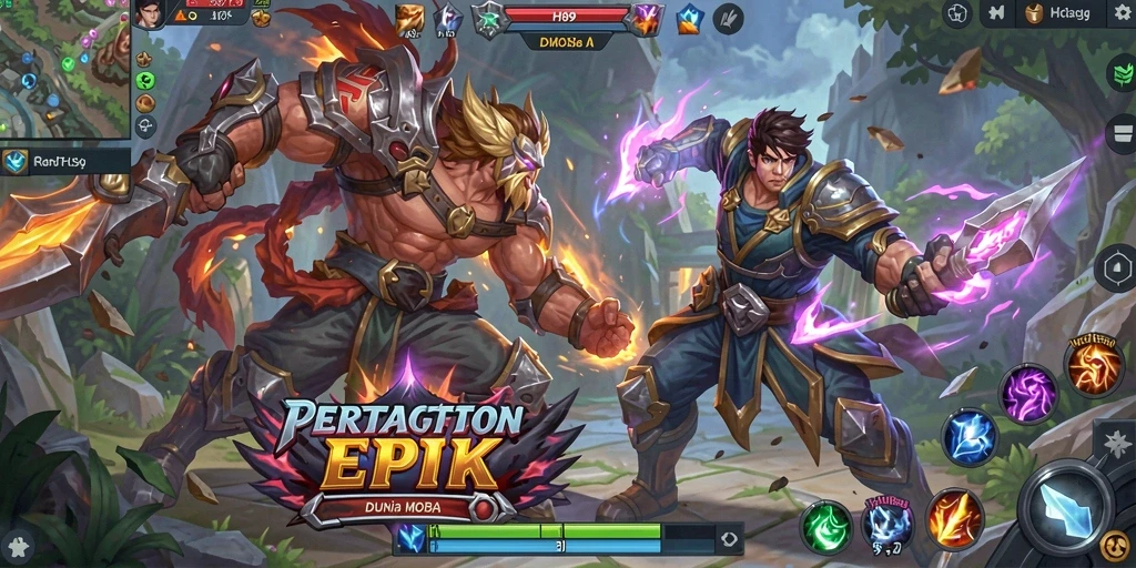 Tangkapan layar gameplay H89 yang intens dan seru.