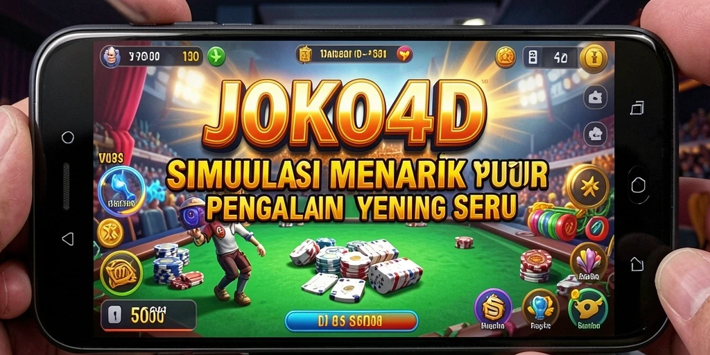 Tampilan gameplay menarik dari JOKO4D dalam simulasi kehidupan.