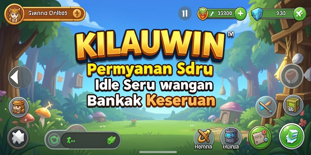 Tampilan gameplay KILAUWIN yang menarik dan penuh warna.