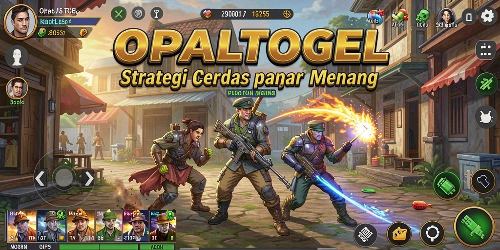Tampilan gameplay OPALTOGEL yang menantang dan strategis.