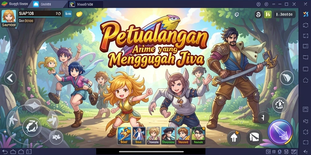 Tampilan gameplay SIAP108 yang epik dan penuh aksi.
