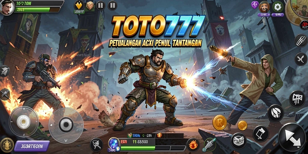 Tampilan gameplay seru dari TOTO777 yang penuh aksi.