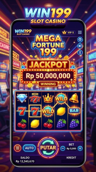 Tampilan utama aplikasi win199 yang menarik.